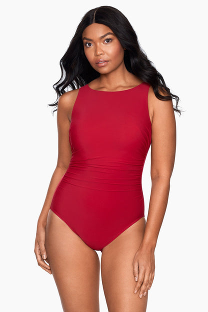 Regatta One Piece Swimsuit DD-Cup Sangria | Miraclesuit