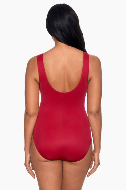 Regatta One Piece Swimsuit DD-Cup Sangria | Miraclesuit
