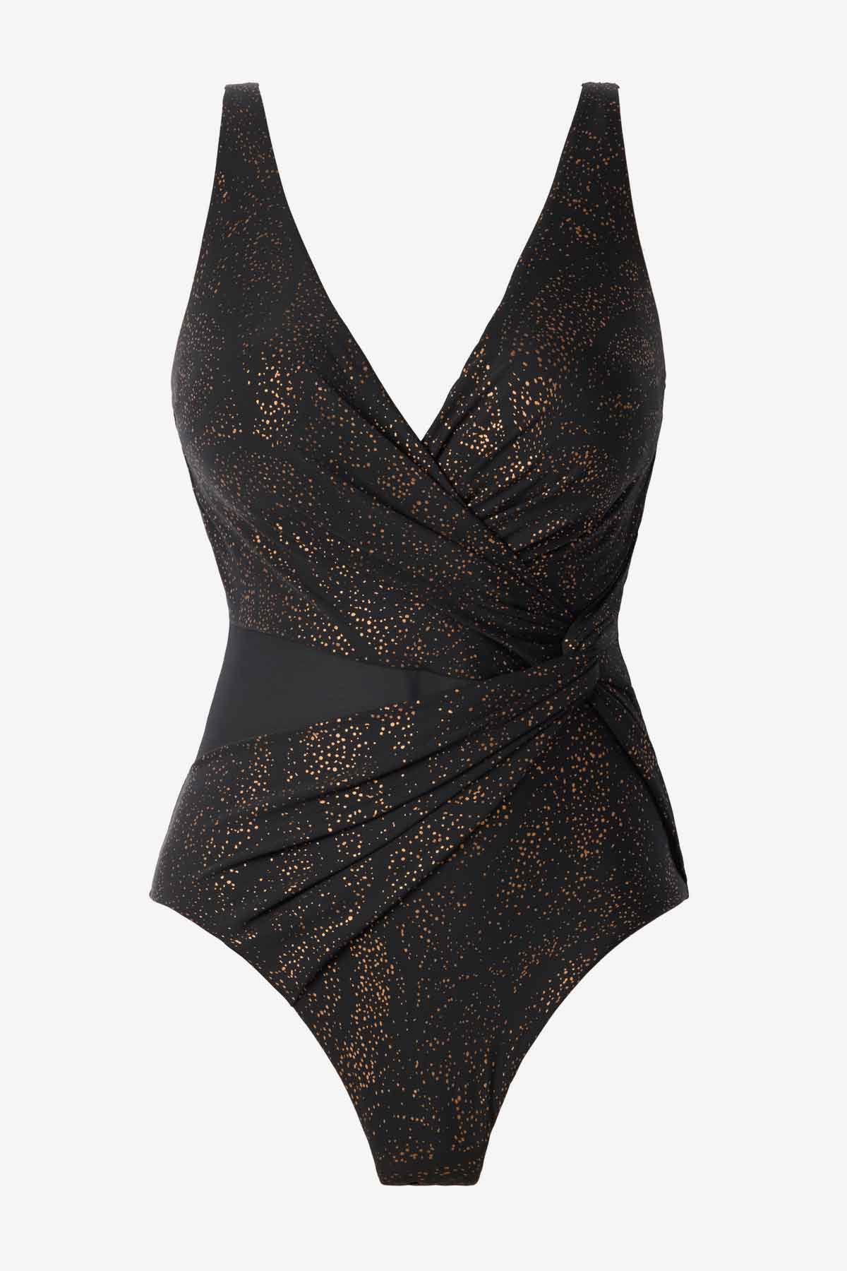 Brillante Circe One Piece Swimsuit Black | Miraclesuit
