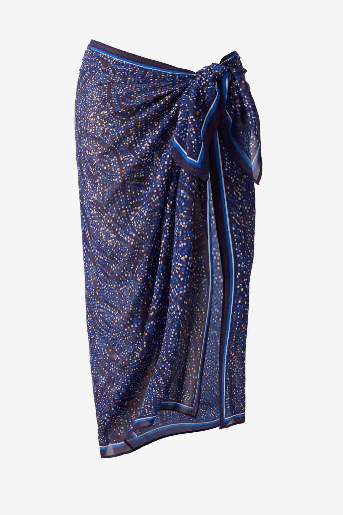 Spotlight Pareo Swim Cover Up Plum/Multi | Miraclesuit