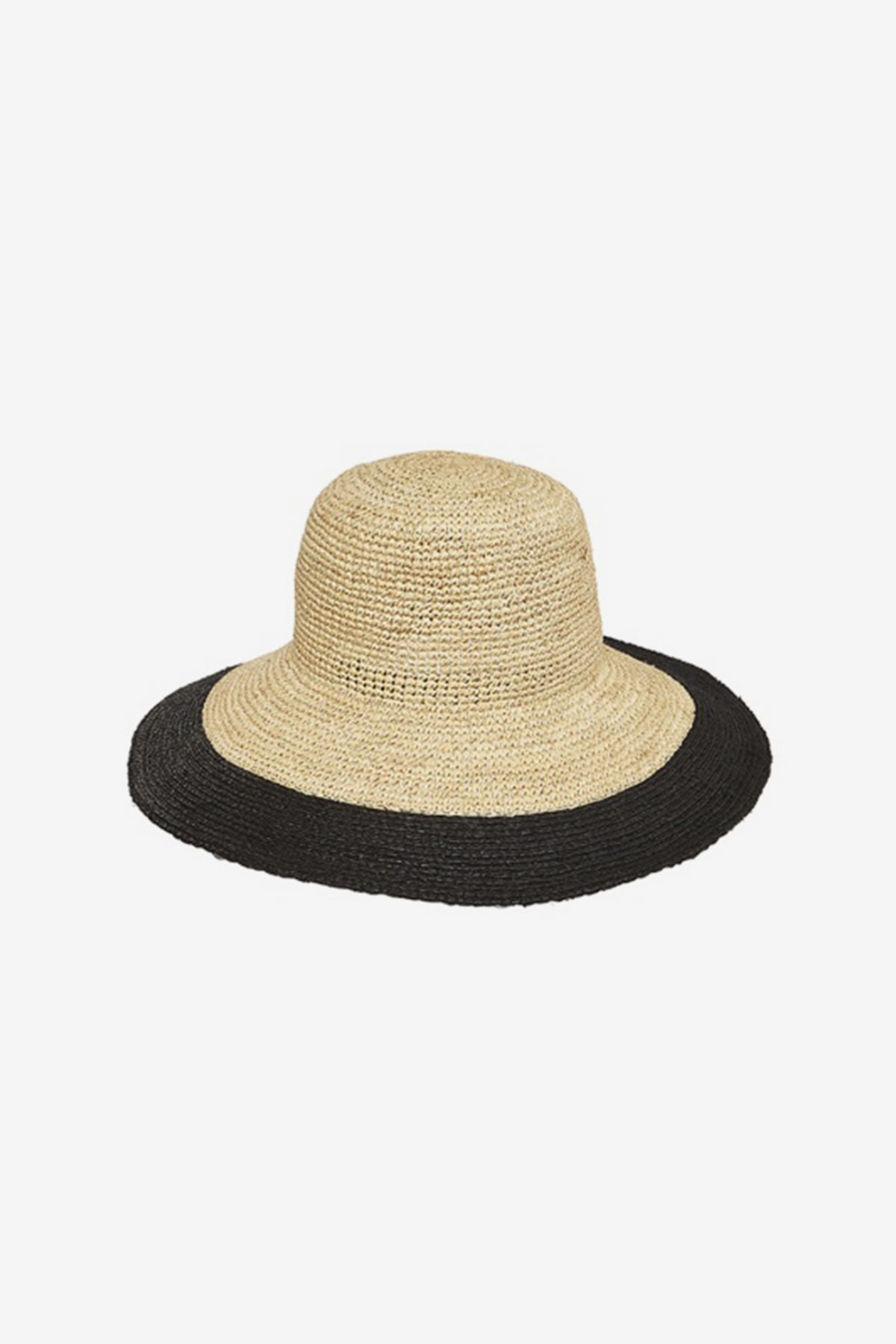 Florabella Lucia Standard Brim Hat in Black Black | Miraclesuit