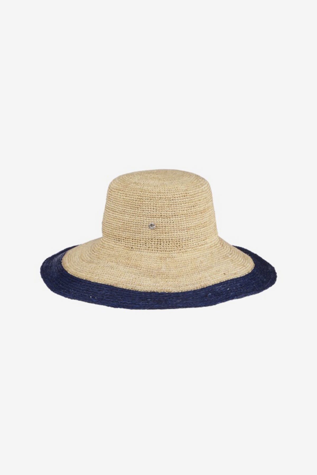 Florabella Lucia Standard Brim Hat in Navy Navy | Miraclesuit