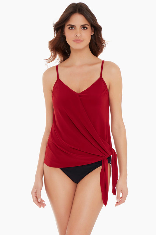 Magicsuit Alex Tankini DD-Cup Crimson | Miraclesuit