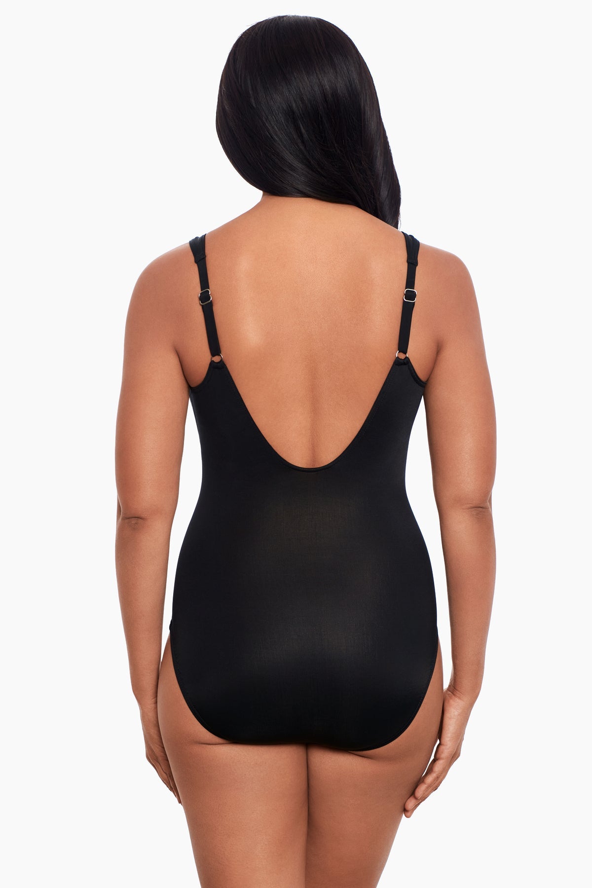Sub Rosa Sanibel One Piece Swimsuit DD-Cup Black/White | Miraclesuit