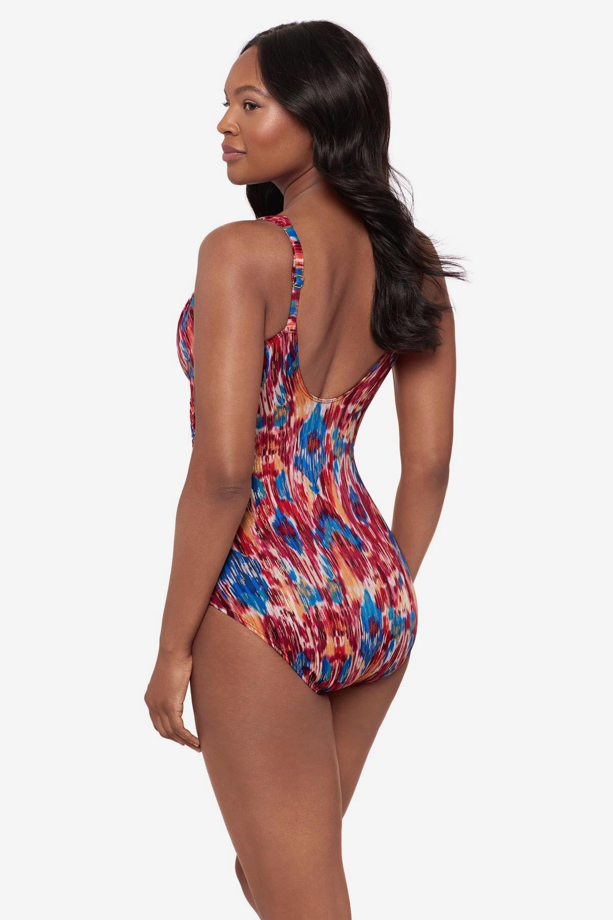 DD-Cup Siren One Piece in Ikat Dorado Multi | Miraclesuit