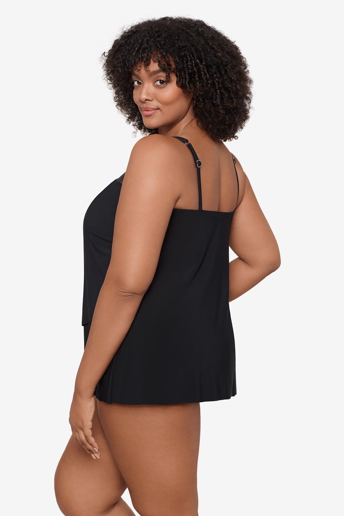 Plus Size Mirage Tankini Top Mulberry | Miraclesuit