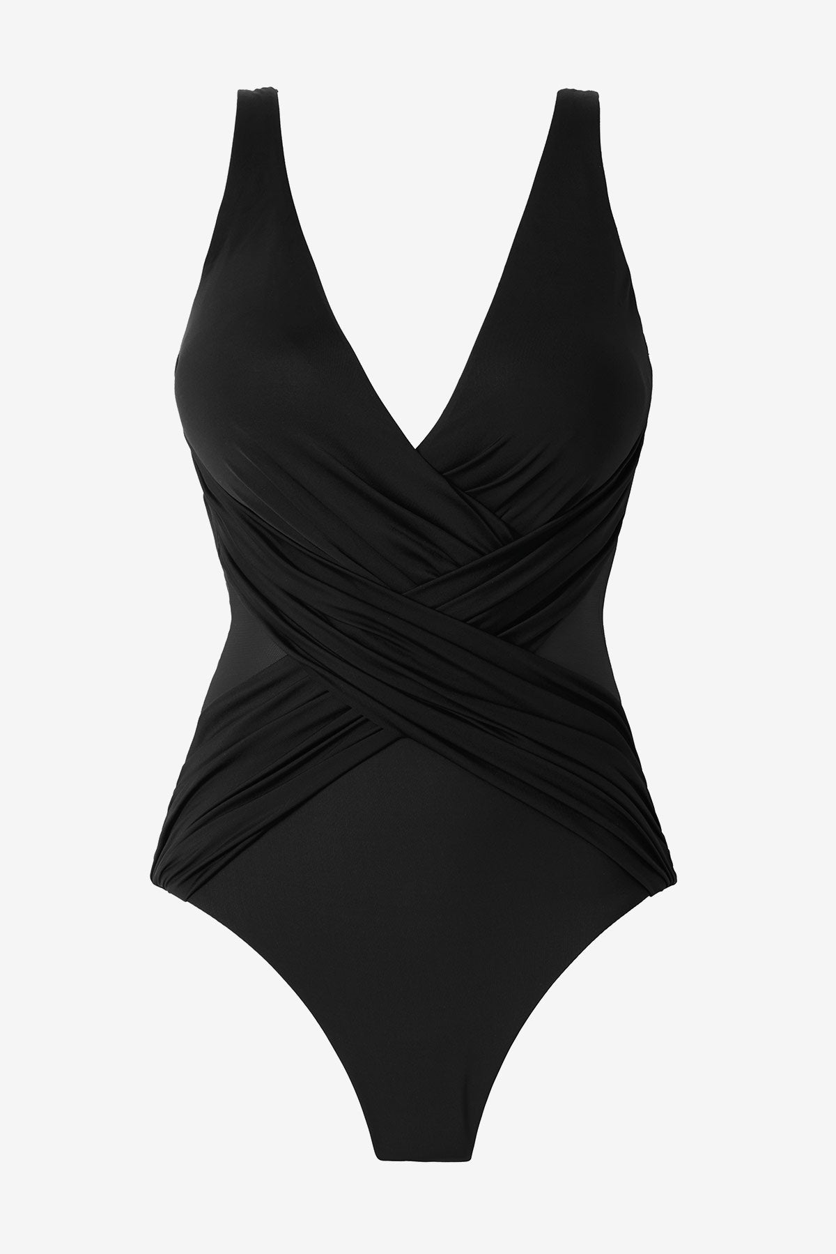 Plus Size Crossover One Piece Mulberry | Miraclesuit