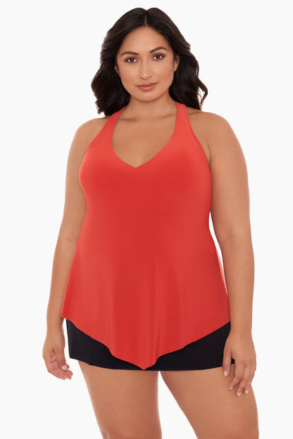 Magicsuit Plus Size Taylor Tankini Black | Miraclesuit