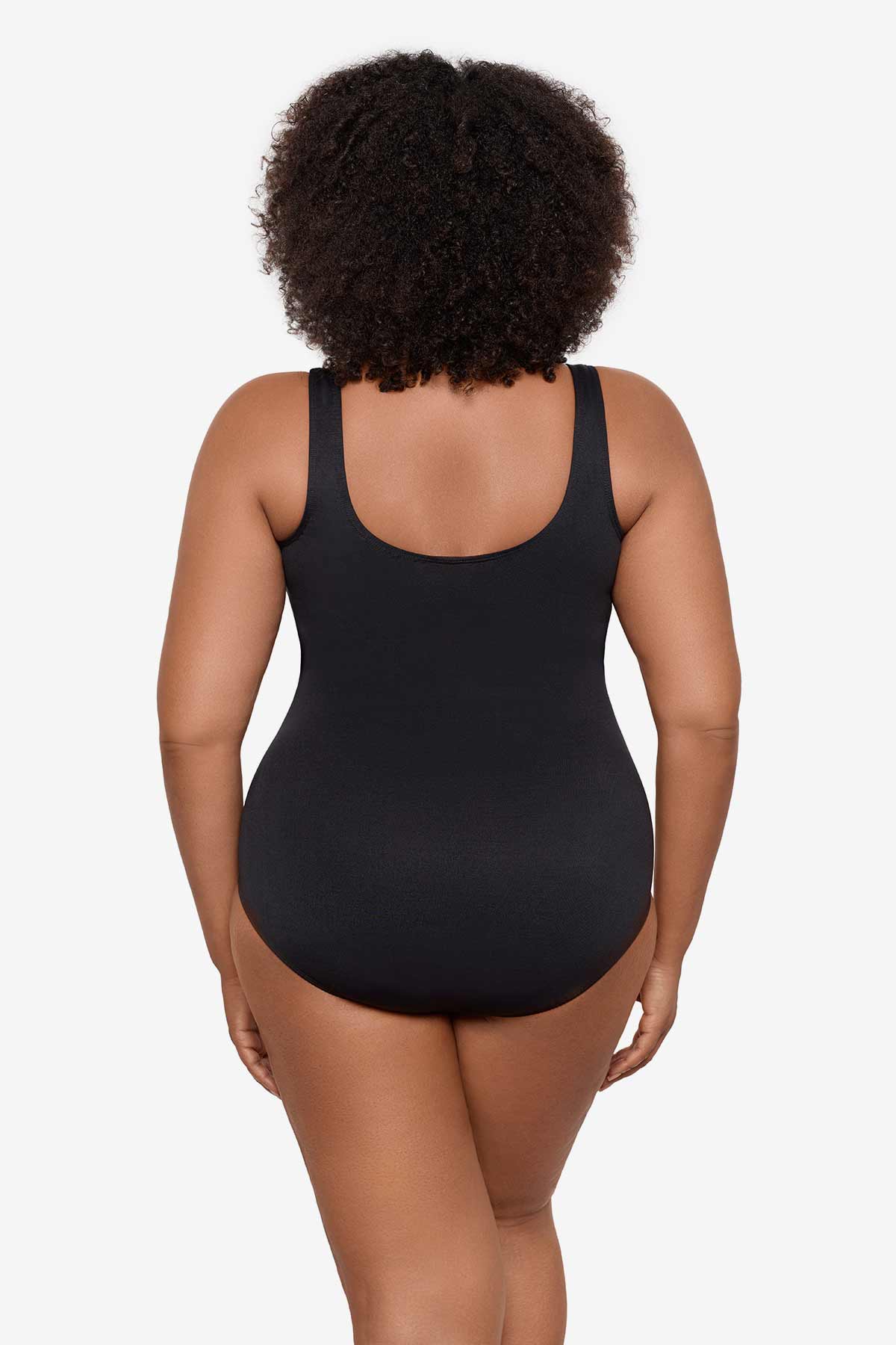 Plus Size Rock Solid Revele One Piece Swimsuit Nori | Miraclesuit