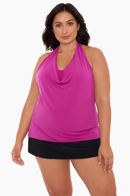 Magicsuit Plus Size Sophie Tankini Hibiscus | Miraclesuit