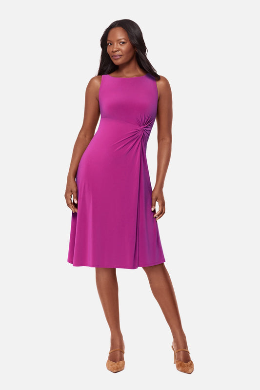 Remi Fit & Flair Shaping Dress in Framboise Framboise | Miraclesuit