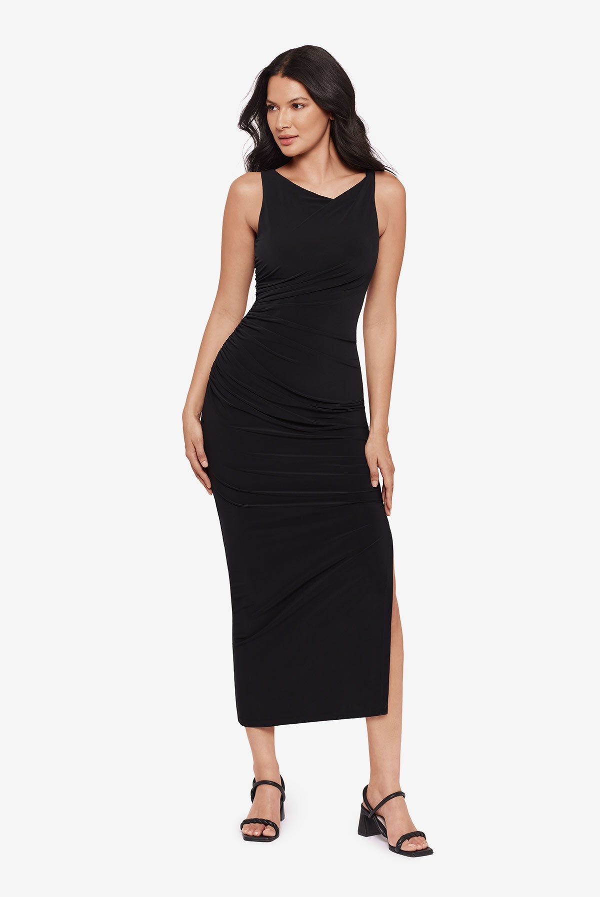 Body by Maxi Shaping Dress in Black Black | Miraclesuit