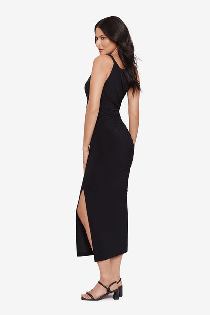 Body by Maxi Shaping Dress in Black Black | Miraclesuit