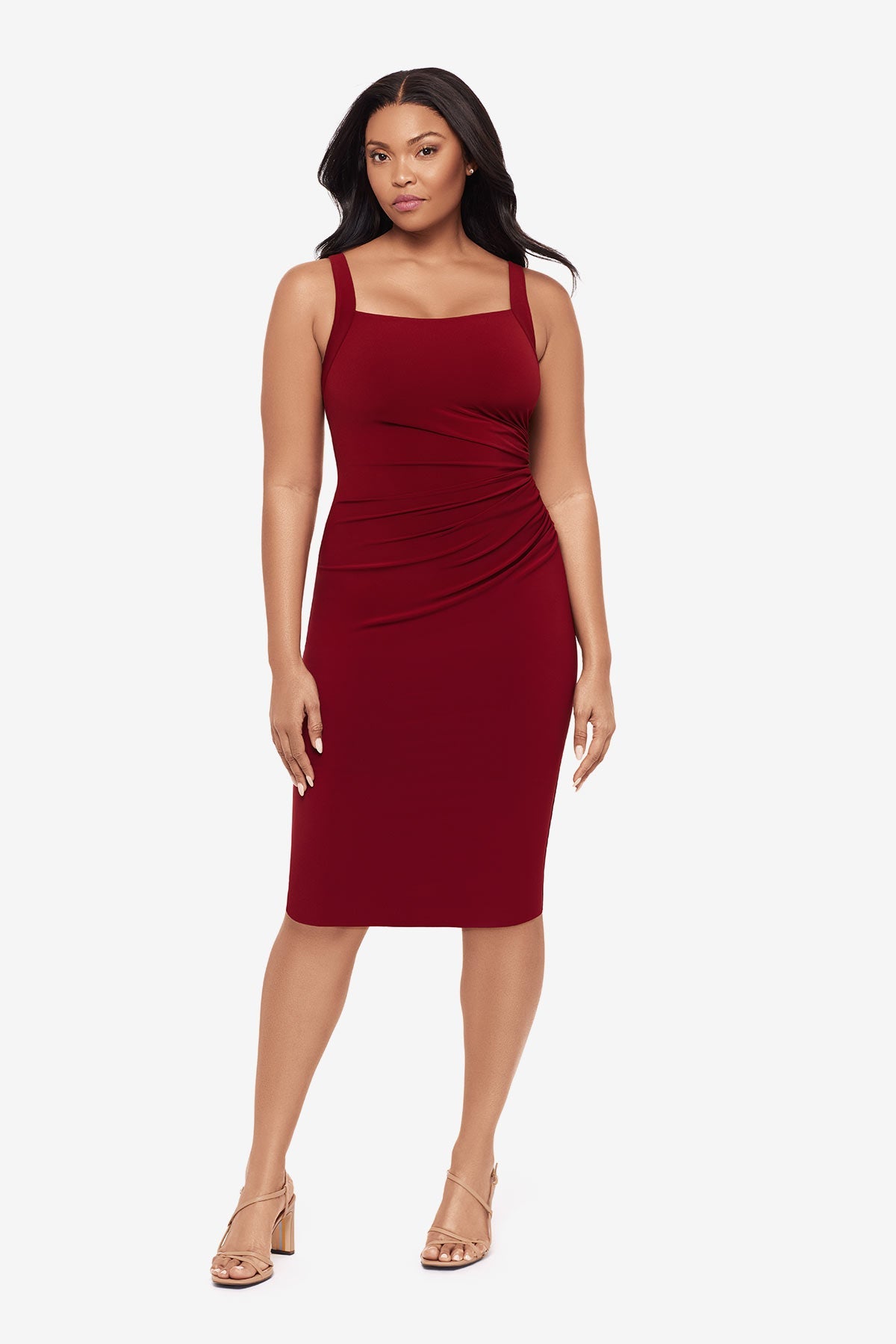 Diva Shaping Dress in Crimson Crimson | Miraclesuit