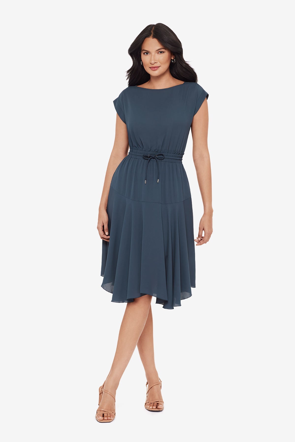 Soft Georgette Float Dress in Slate Slate | Miraclesuit