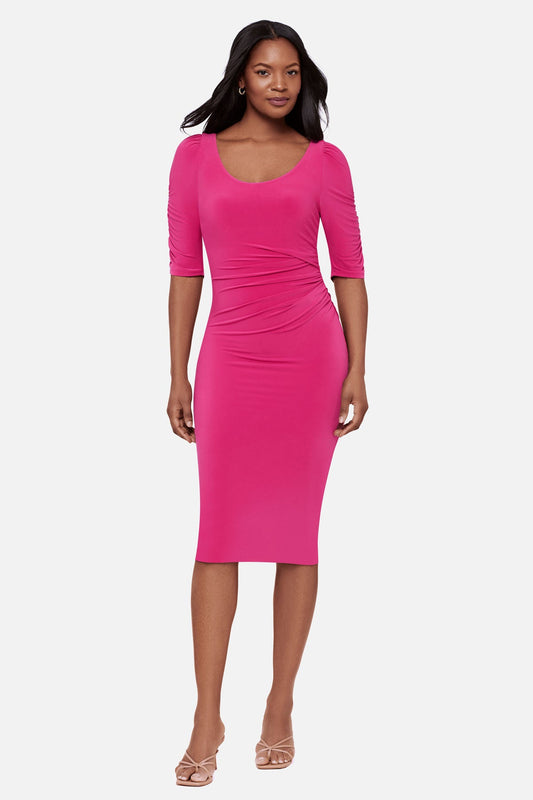 Body by Lumi Shaping Dress in Rosso Rosso | Miraclesuit