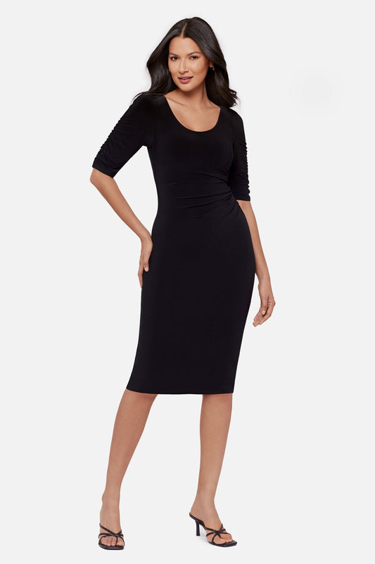 Body by Lumi Shaping Dress in Black Black | Miraclesuit