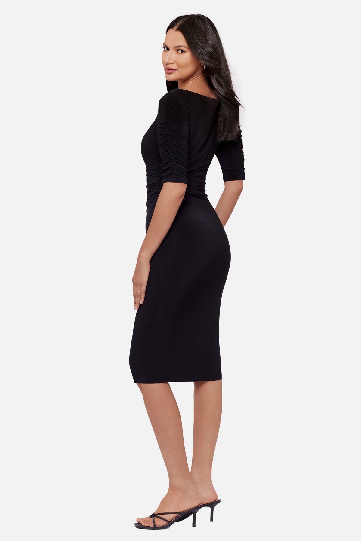 Body by Lumi Shaping Dress in Black Black | Miraclesuit