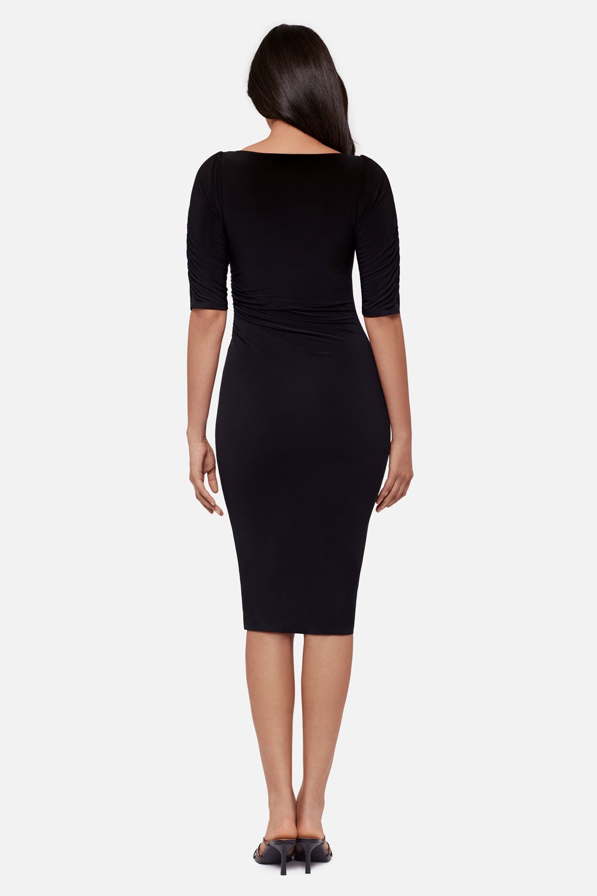 Body by Lumi Shaping Dress in Black Black | Miraclesuit