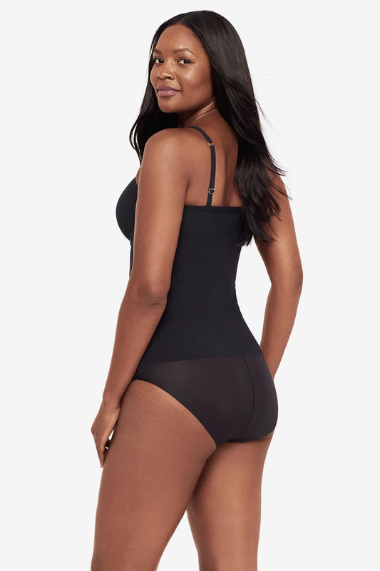 Built in Bra Cup Camisole in Black Black | Miraclesuit