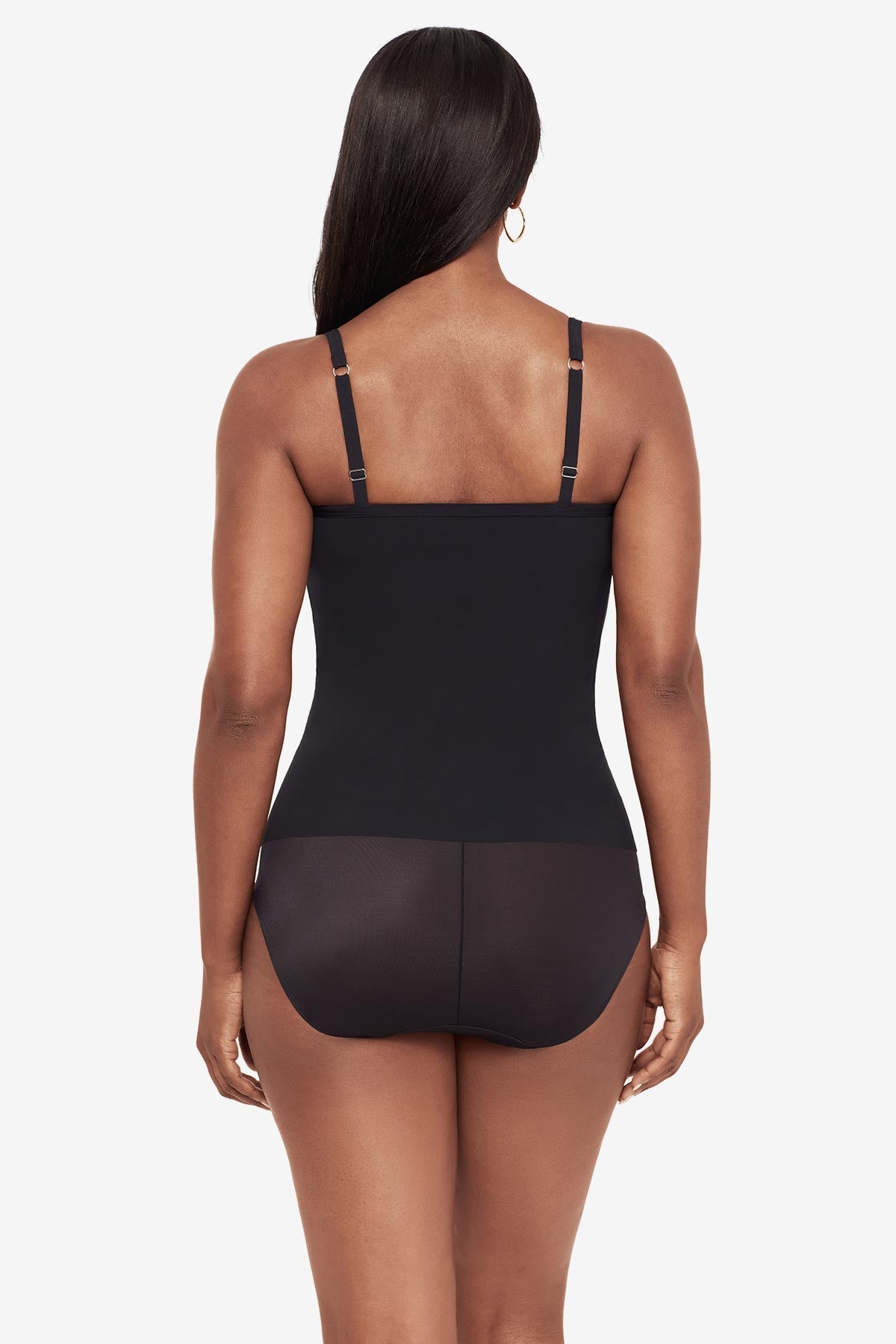 Built in Bra Cup Camisole in Black Black | Miraclesuit