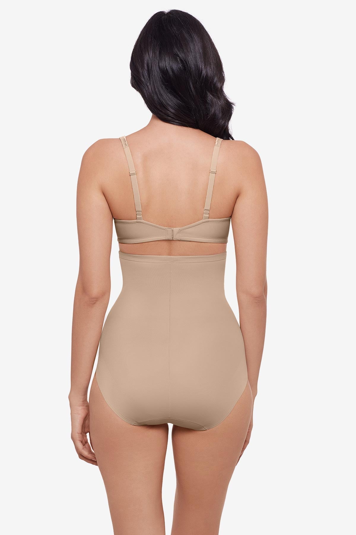Tummy Tuck High-Waisted Shaping Brief Warm Beige/Nude | Miraclesuit
