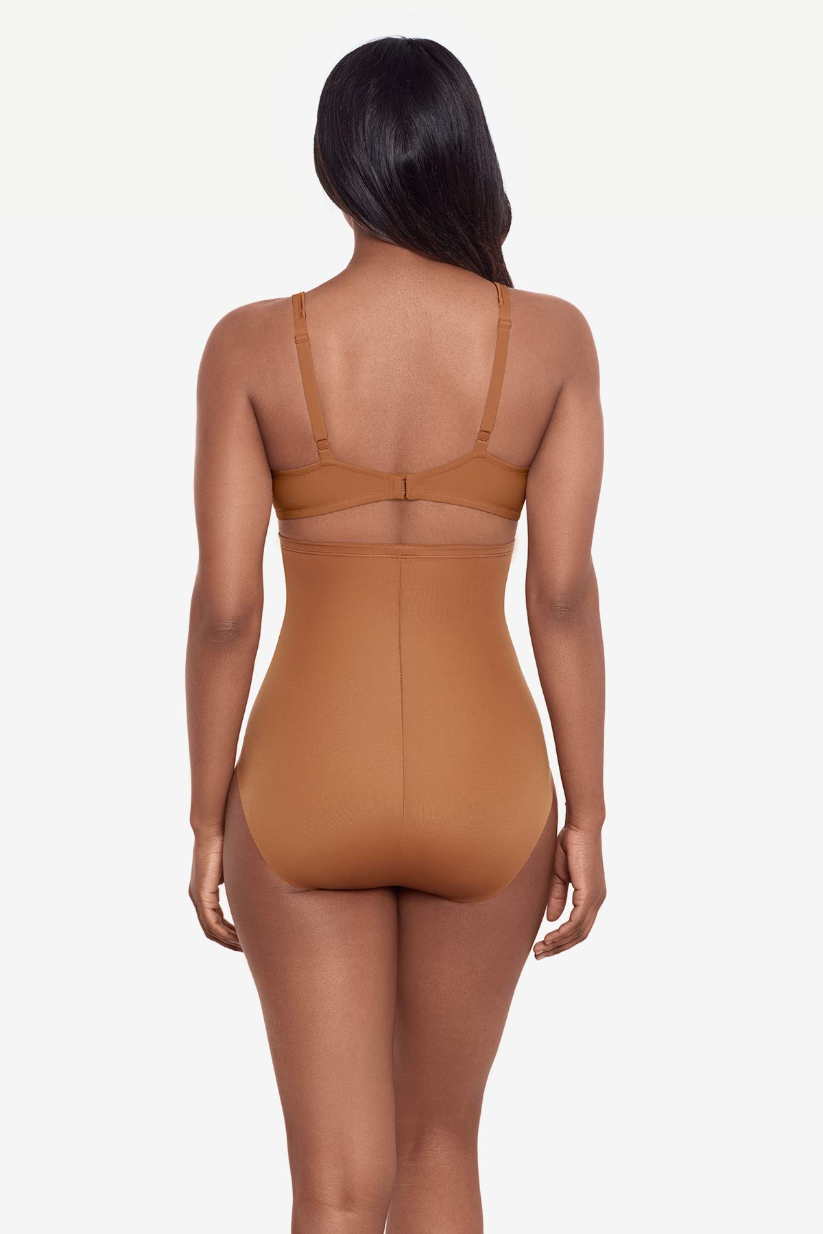 Tummy Tuck High-Waisted Shaping Brief Warm Beige/Nude | Miraclesuit