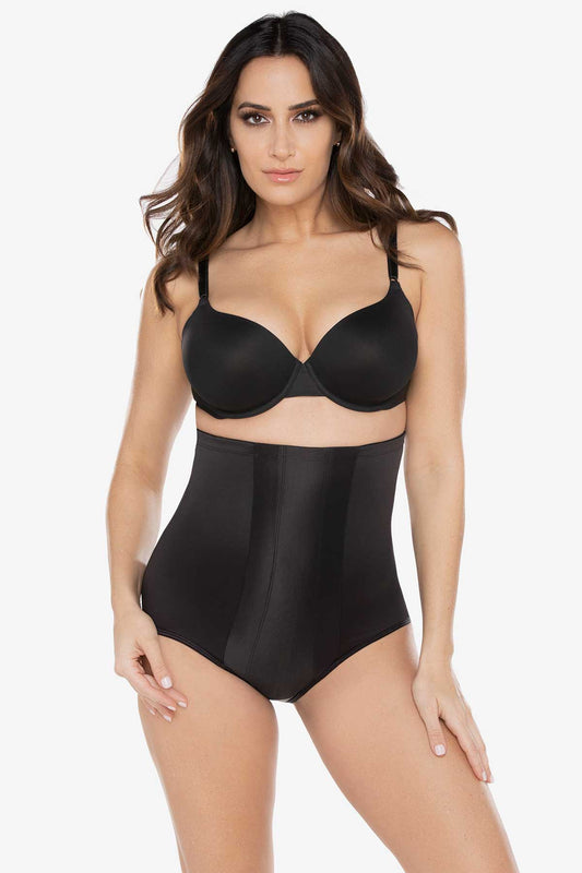 Hi-Waist Brief Firm Control Black | Miraclesuit