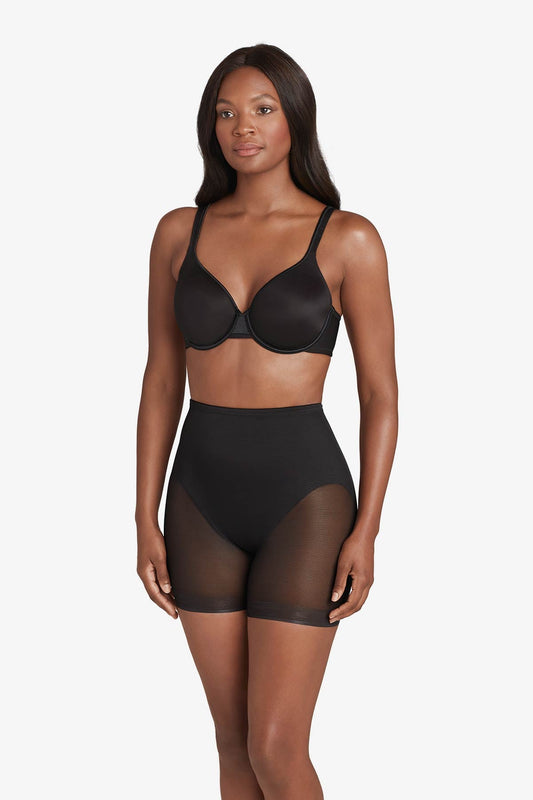Sheer Derriere X-Firm Lift Boyshort Black | Miraclesuit