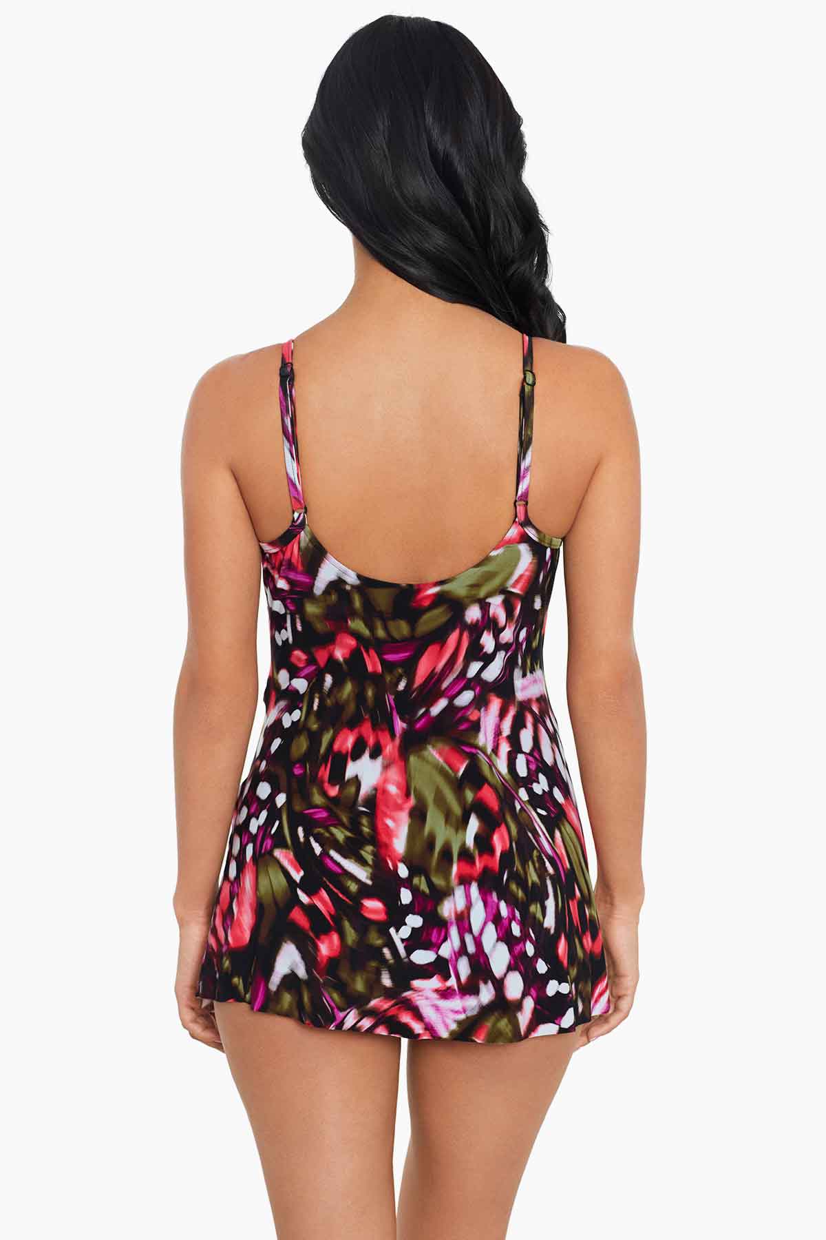 Magicsuit Flutter Willow One Piece Swimsuit Black/Multi | Miraclesuit