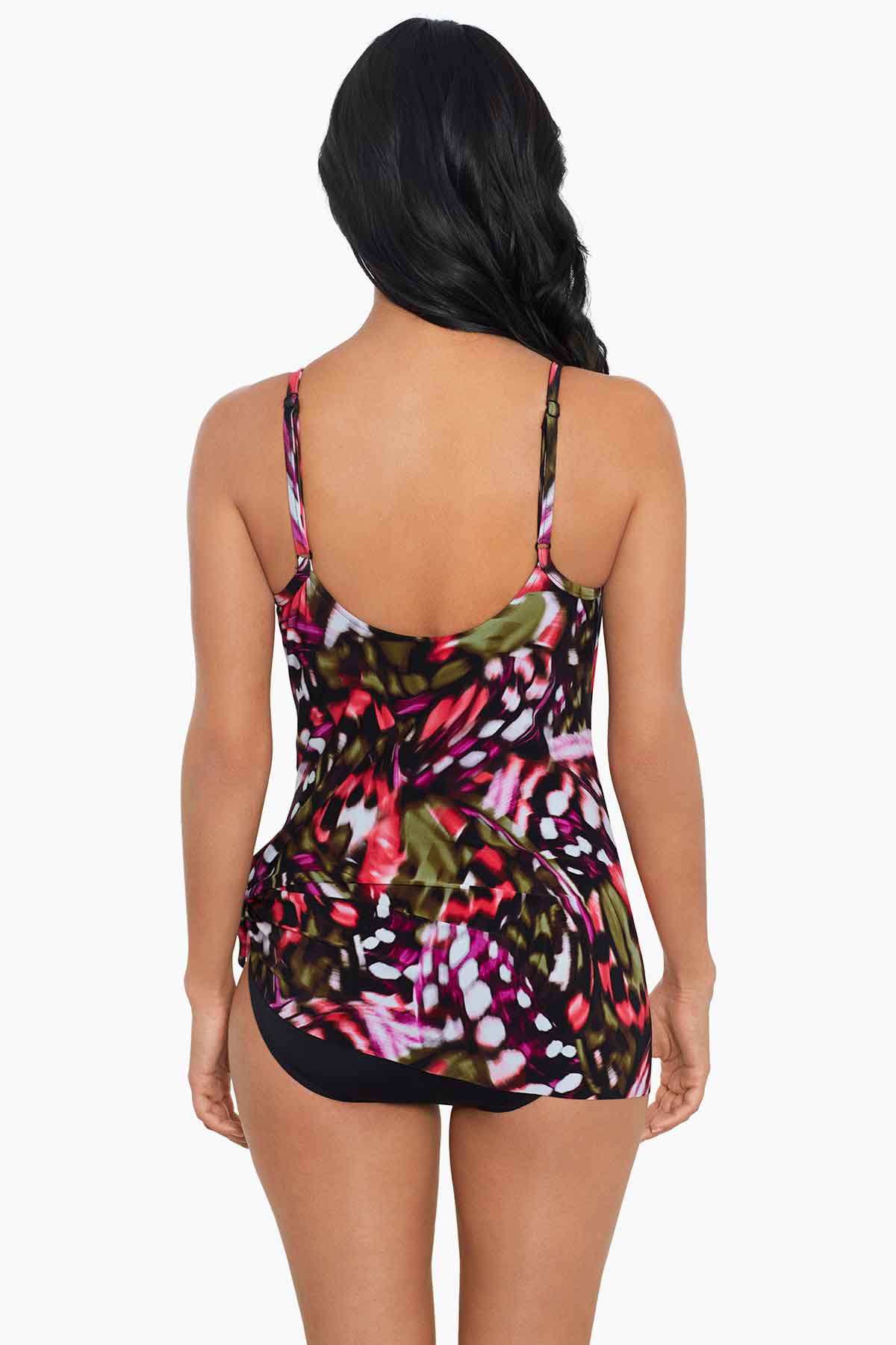 Magicsuit Flutter Willow One Piece Swimsuit Black/Multi | Miraclesuit