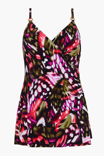 Magicsuit Flutter Willow One Piece Swimsuit Black/Multi | Miraclesuit