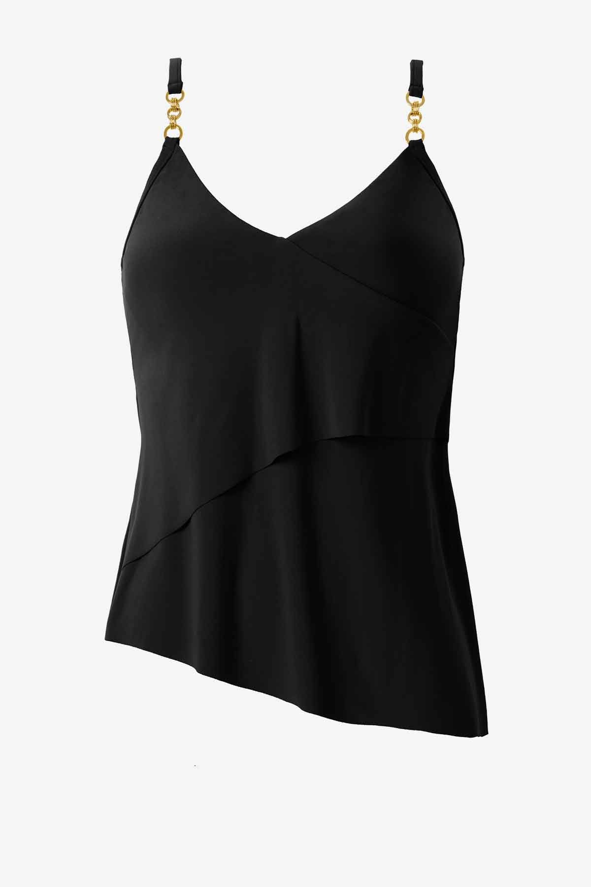 Magicsuit Chain Link Eliza Tankini Top Ginger | Miraclesuit