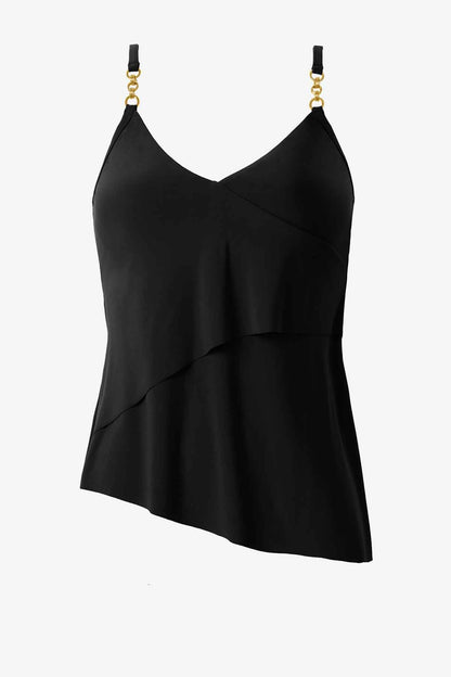 Magicsuit Chain Link Eliza Tankini Top Ginger | Miraclesuit