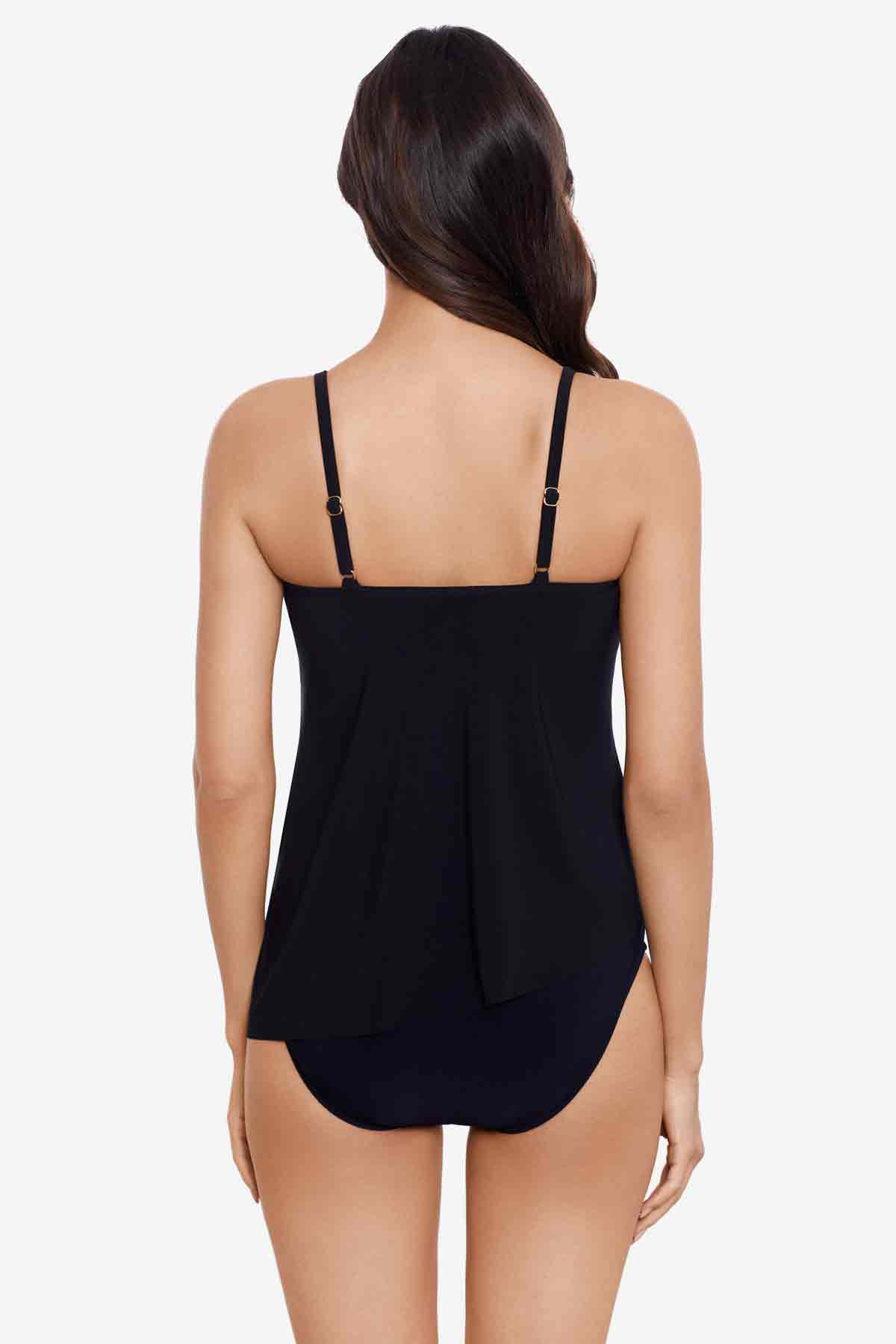 Magicsuit Chain Link Eliza Tankini Top Ginger | Miraclesuit