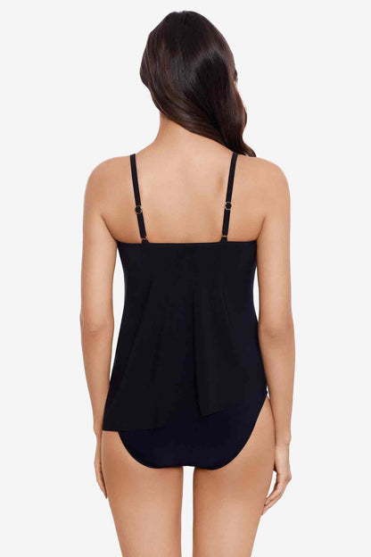 Magicsuit Chain Link Eliza Tankini Top Ginger | Miraclesuit