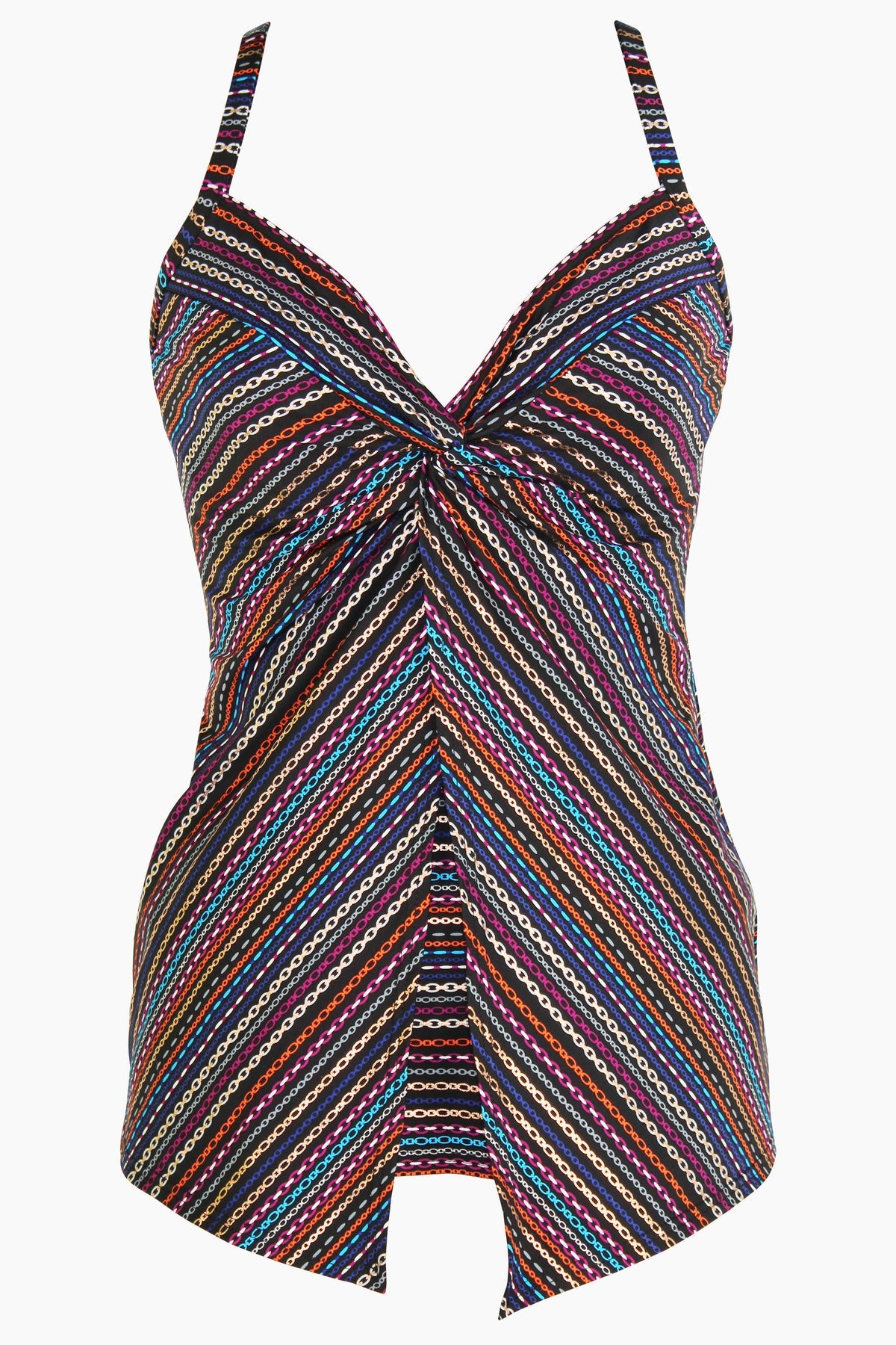 Shimmer Links Love Knot Tankini Multi | Miraclesuit