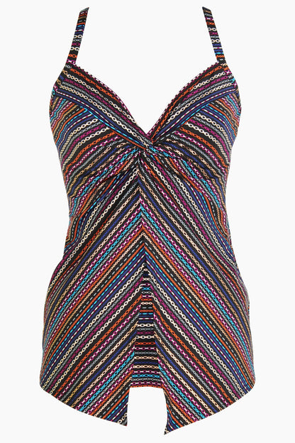 Shimmer Links Love Knot Tankini Multi | Miraclesuit