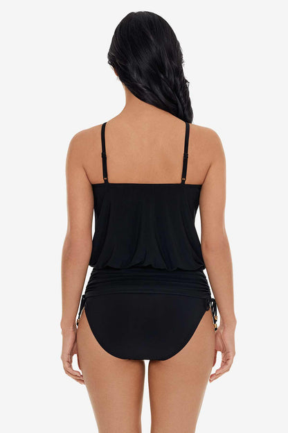 Babs Tankini Top in Boba Black | Miraclesuit