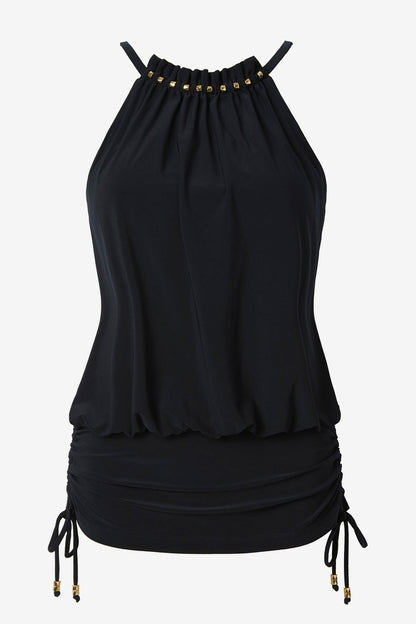 Babs Tankini Top in Boba Black | Miraclesuit