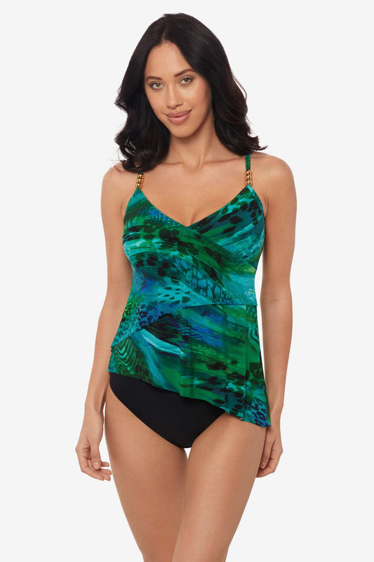 Magicsuit Margarita Elsa Tankini Top Blue/Multi | Miraclesuit