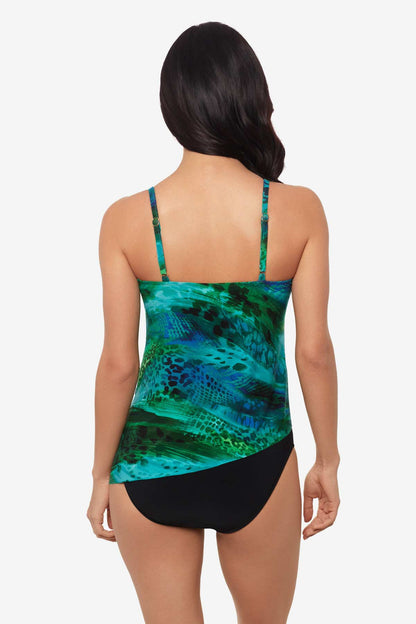 Magicsuit Margarita Elsa Tankini Top Blue/Multi | Miraclesuit