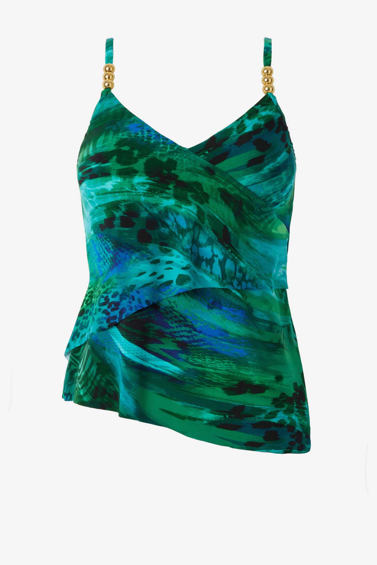 Magicsuit Margarita Elsa Tankini Top Blue/Multi | Miraclesuit