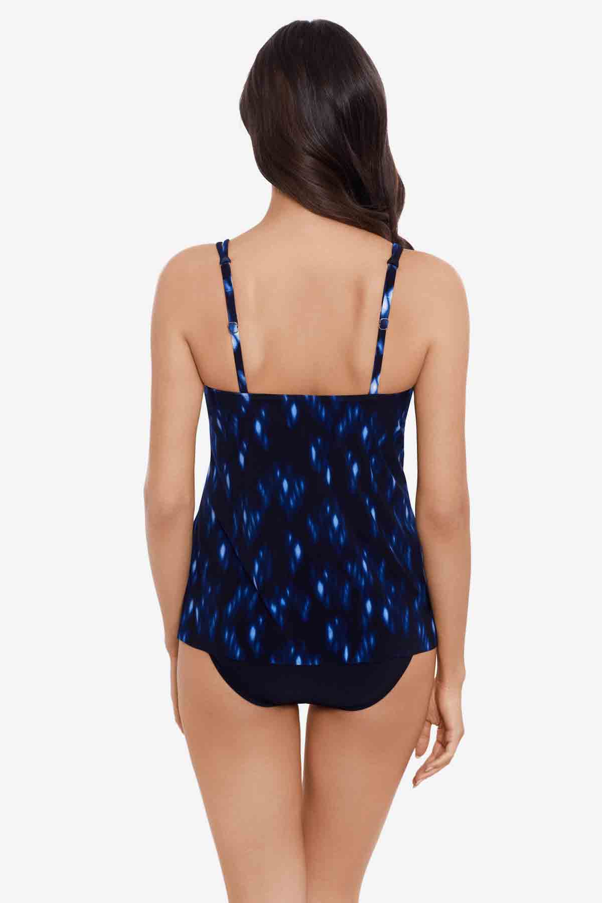 Magicsuit Indio Akikio Tankini Top Blue/Multi | Miraclesuit