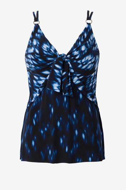 Magicsuit Indio Akikio Tankini Top Blue/Multi | Miraclesuit