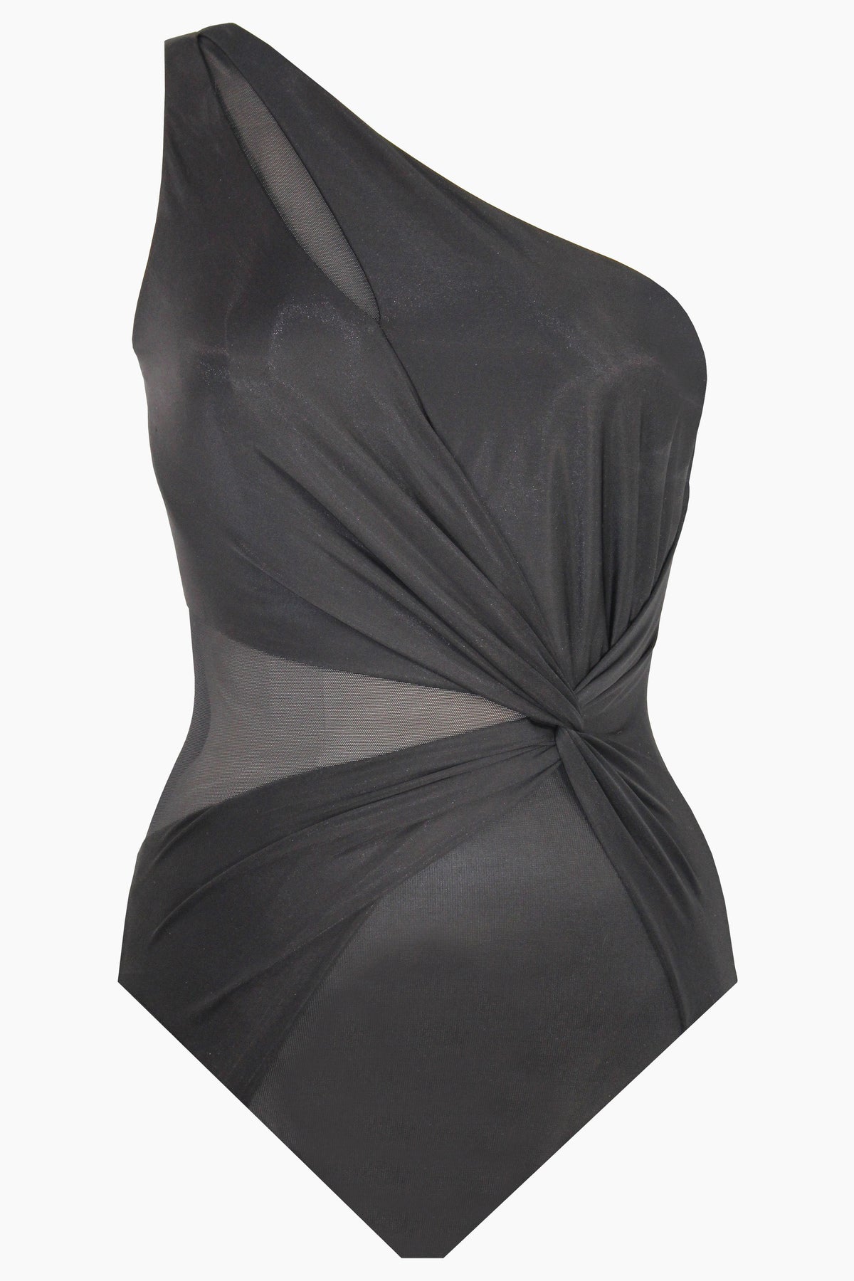Network News Minx One Piece Swimsuit Black | Miraclesuit