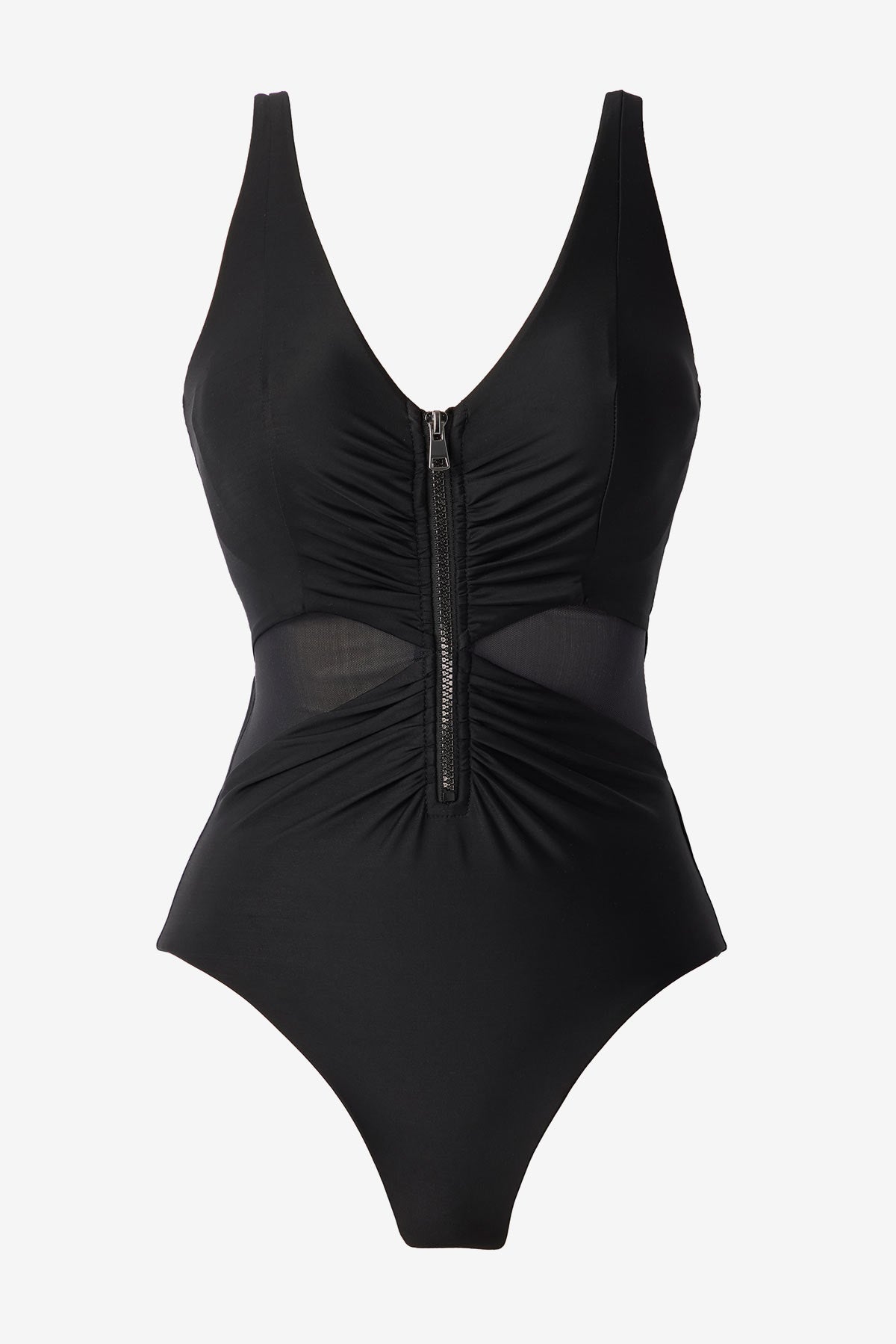 Network News Vive One Piece Swimsuit Black | Miraclesuit