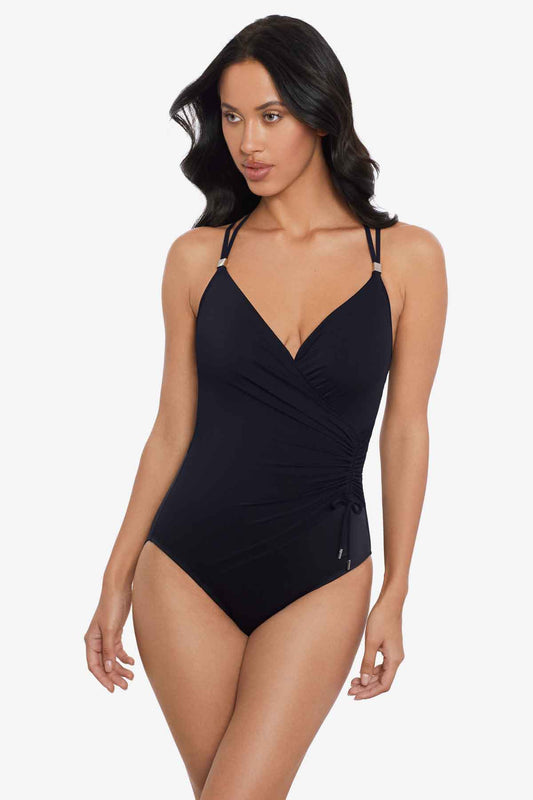 Magicsuit Cordon Bleu Celeste One Piece Swimsuit Black | Miraclesuit