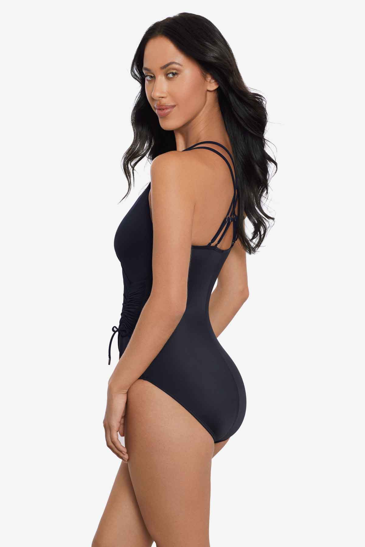 Magicsuit Cordon Bleu Celeste One Piece Swimsuit Black | Miraclesuit