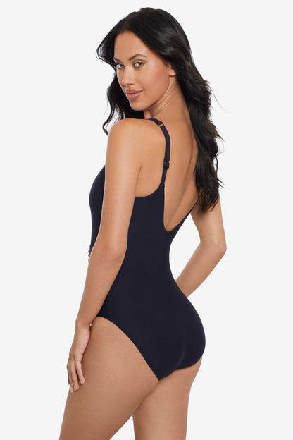 Magicsuit Glimmer Twins Faith One Piece Swimsuit Black | Miraclesuit